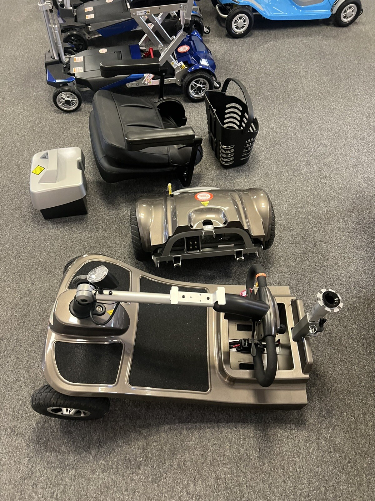 Marlin Mobility Scooter – Lightweight & Transportable 4 mph UK Scooter - Image 5