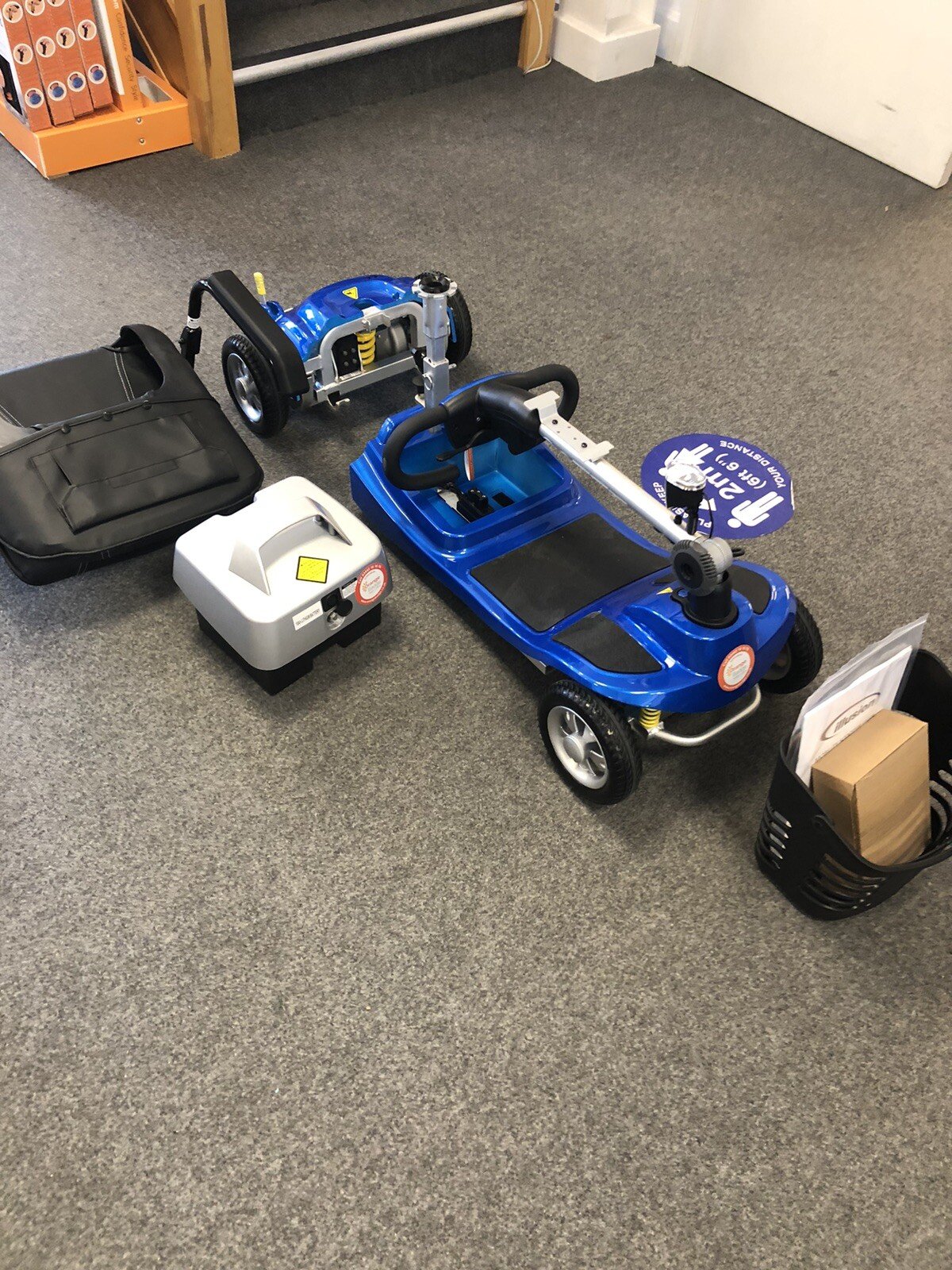 Illusion Lightweight Mobility Scooter – Lithium Battery | 4mph | Brand New | Free UK Delivery - Image 6