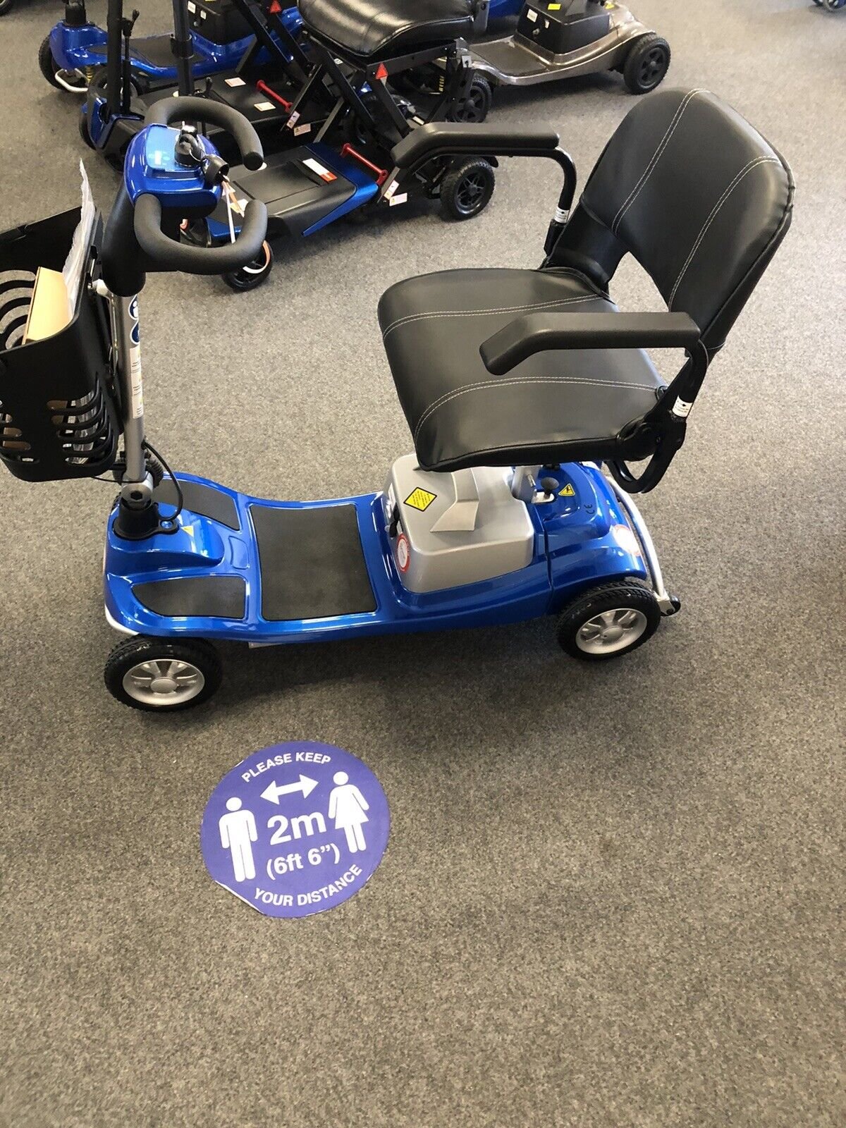 Illusion Lightweight Mobility Scooter – Lithium Battery | 4mph | Brand New | Free UK Delivery - Image 5